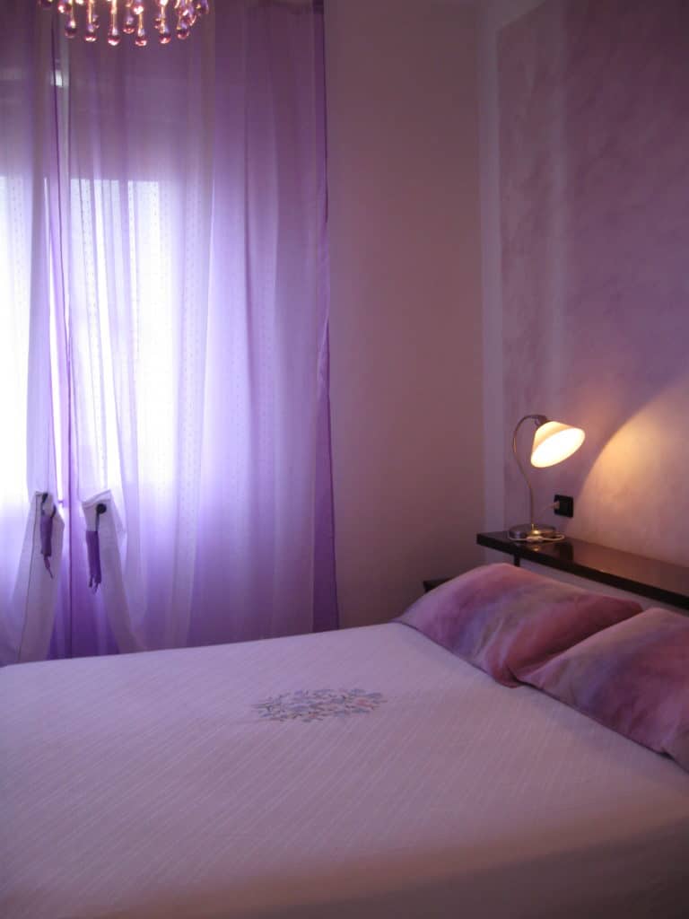 Dettaglio della Camera Lavanda